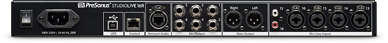 Presonus SL16R 16X8 16 CH Digital Rack Mixer