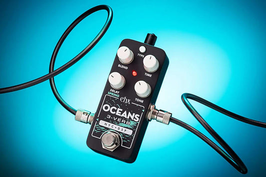 Electro Harmonix PICO OCEANS3 3 Verb Multi-Function Reverb Effects Pedal