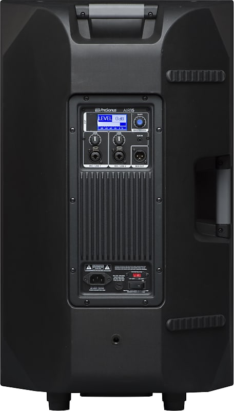 PreSonus® AIR15 2-Way Active Sound-Reinforcement Loudspeaker, Black