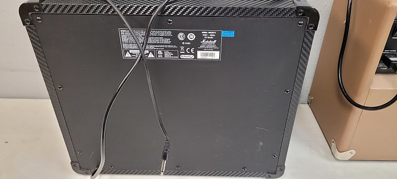 Marshall MG Carbon Fiber MG30CFX 2-Channel 30-Watt 1x10" Solid State Guitar Combo with foot switch