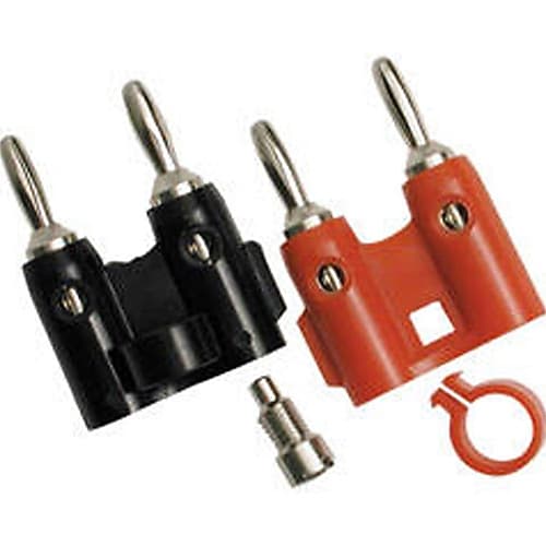 Hosa BNA-240 Dual Banana Plugs (2 Pack)