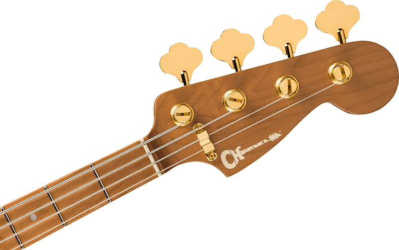 Charvel Pro-Mod San Dimas® Bass PJ IV MAH, Caramelized Maple Fingerboard, Natural Mahogany