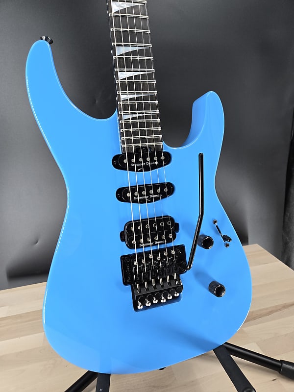 Jackson American Series Soloist™ SL3 SHOWROOM DEMO Ebony Fingerboard, Riviera Blue