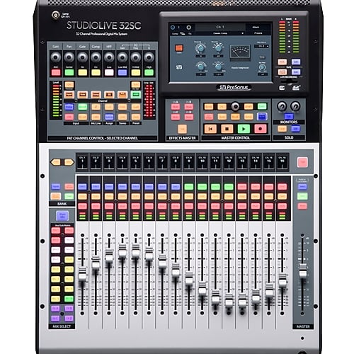 PreSonus® StudioLive® Series III 32SC Digital Console Mixer, Gray