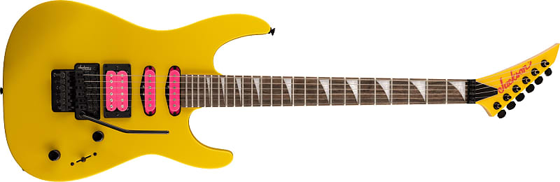 Jackson X Series Dinky® DK3XR HSS, Laurel Fingerboard, Caution Yellow
