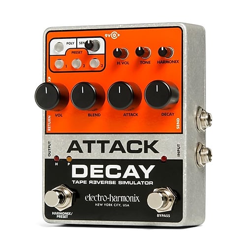 Electro-Harmonix Attack Decay Tape Reverse Simulator