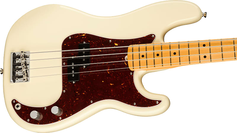 Fender American Professional II Precision Bass®, Maple Fingerboard, Olympic White