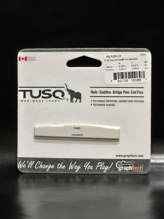 TUSQ ACOUSTIC SADDLE COMPENSATED 73.1X3.2MM