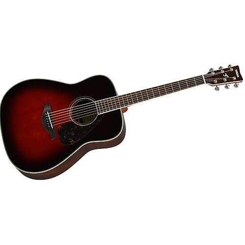 Yamaha FG830 TBS
TOBACCO SUNBURST FOLK GUTIAR SOLID TOP ROSEWOOD B/S