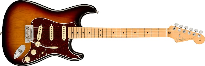 Fender American Professional II Stratocaster®, Maple Fingerboard, 3-Color Sunburst
