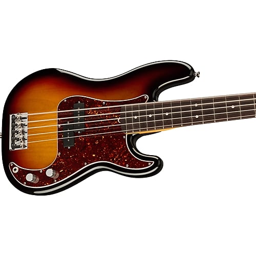 Fender American Professional II Precision Bass® V, Rosewood Fingerboard, 3-Color Sunburst