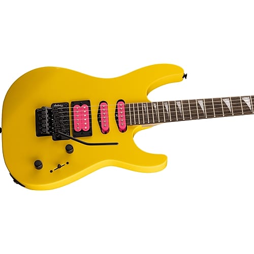 Jackson X Series Dinky® DK3XR HSS, Laurel Fingerboard, Caution Yellow