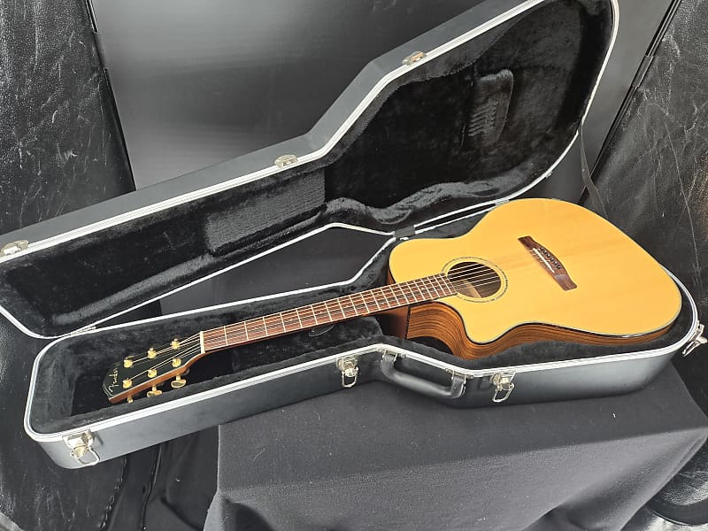 Fender GA-45SCE Nat LH with Case
