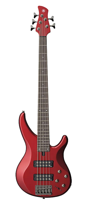 Yamaha TRBX305 5-String Electric Bass Candy Apple Red Rosewood Fretboard