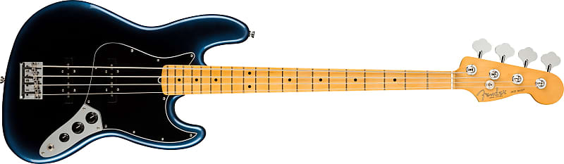 Fender American Professional II Jazz Bass®, Maple Fingerboard, Dark Night