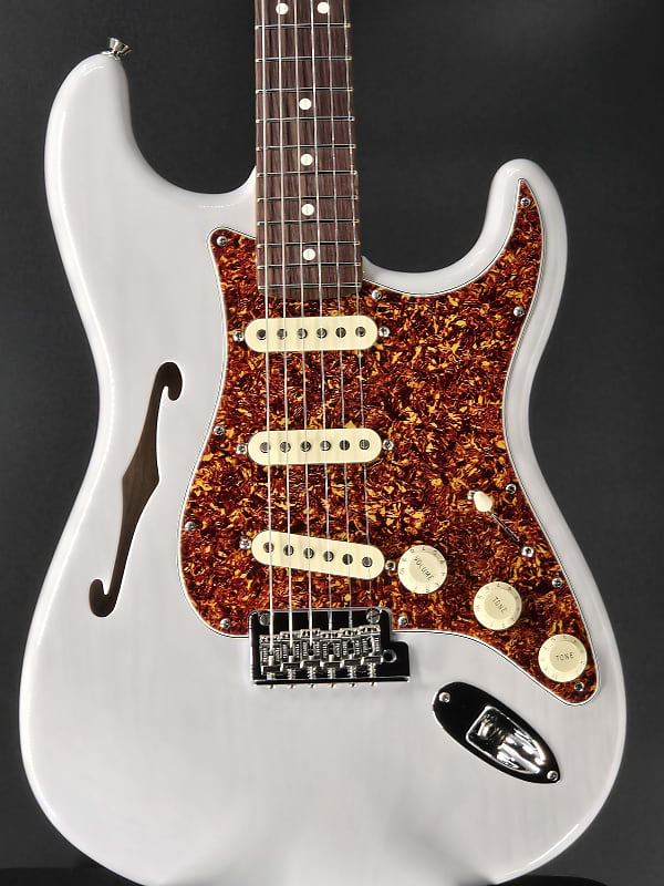 Fender American Professional II Stratocaster® Thinline, Rosewood Fingerboard, White Blonde