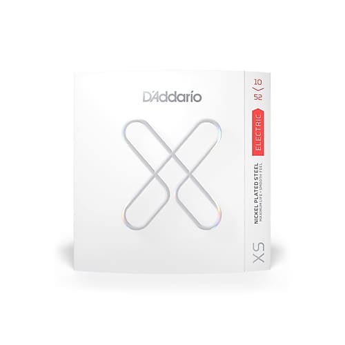 D'Addario XSE1052 Nickel-plated Steel-coated Electric Guitar Strings - .010-.052 Light Top/Heavy Bottom