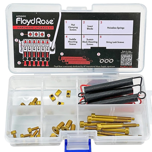 Floyd Rose Gold Color Stainless Steel Hardware Upgrade Kit