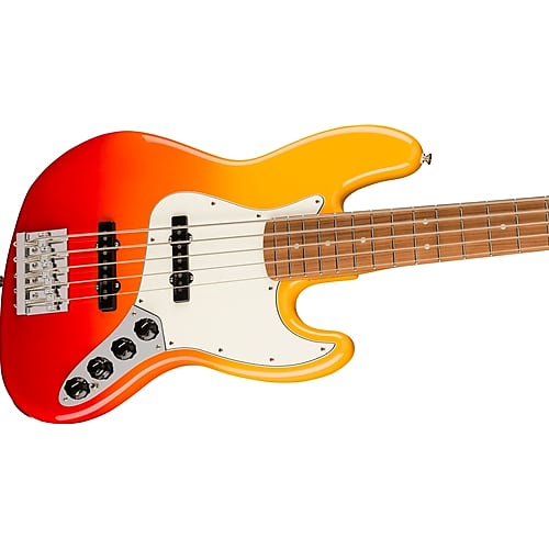 Fender Player Plus Jazz Bass® V, Pau Ferro Fingerboard, Tequila Sunrise