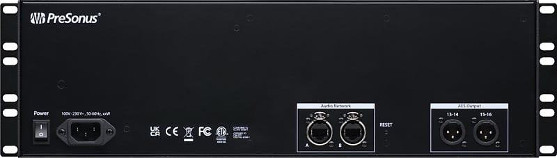 PreSonus® NSB 32.16 Networked Stage Box, Black