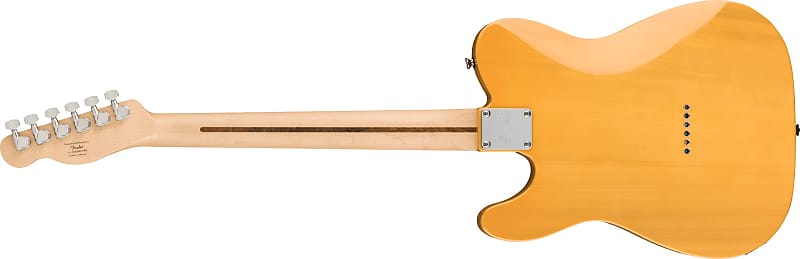 Squier Affinity Series™ Telecaster®, Maple Fingerboard, Black Pickguard, Butterscotch Blonde