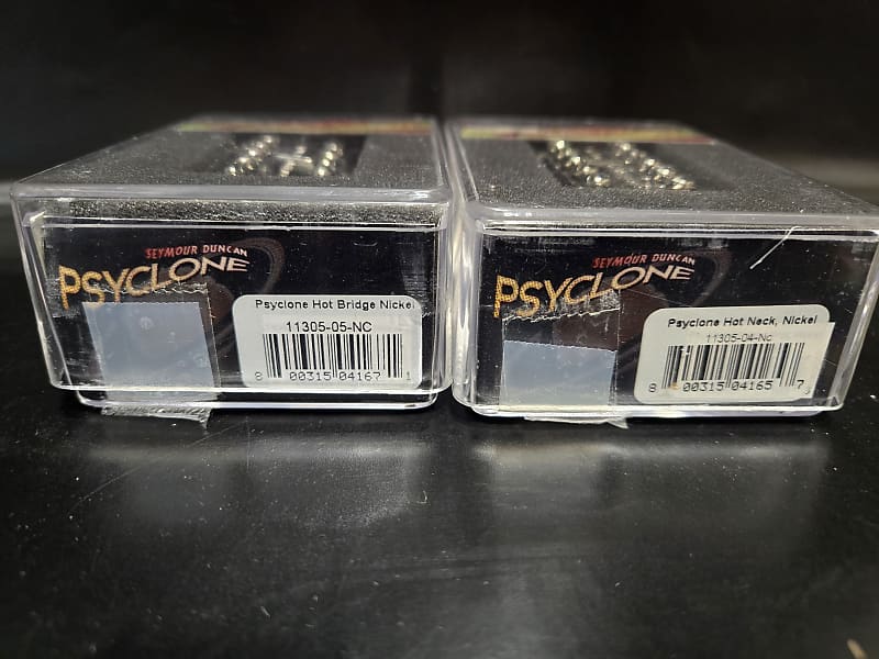 Seymour Duncan Psyclone Hot Filter'Tron Alnico 5 Neck/Bridge Pickup Set Nickel 11305-06-Nc