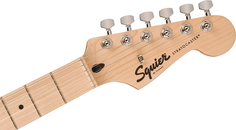 Squier Sonic™ Stratocaster®, Maple Fingerboard, White Pickguard, 2-Color Sunburst