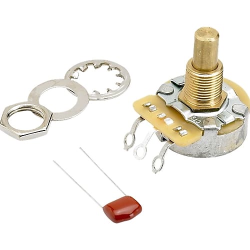 500K Solid Shaft Potentiometer (Vol. or Tone)