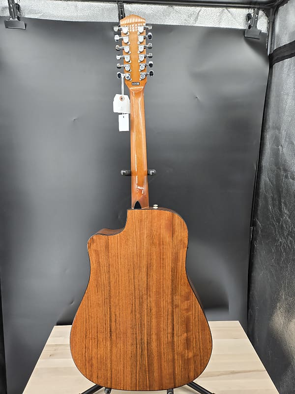 Fender CD-140SCE 12-String, Walnut Fingerboard, Natural w/Case