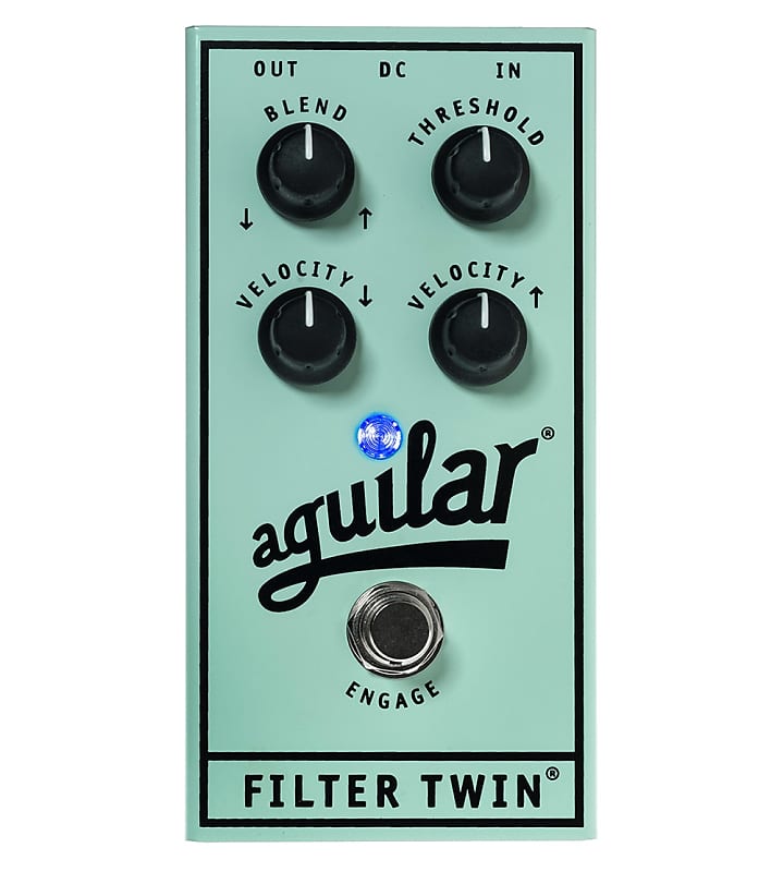Aguilar Filter Twin Dual Envelope Filter Effects Bass Pedal