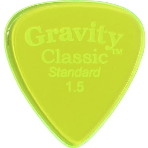 Gravity Picks Classic - Standard Size, 1.5mm, Polished