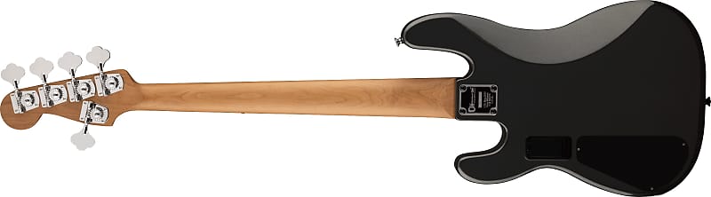 Charvel Pro-Mod San Dimas® Bass PJ V, Caramelized Maple Fingerboard, Metallic Black