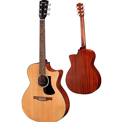 Eastman PCH1-GACE Acoustic Electric Guitar w/ Gig Bag, Solid Sitka Spruce Top