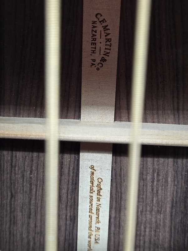 2023 Martin BC-16E Acoustic Bass