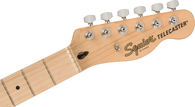 Squier Affinity Series™ Telecaster®, Maple Fingerboard, Black Pickguard, Butterscotch Blonde