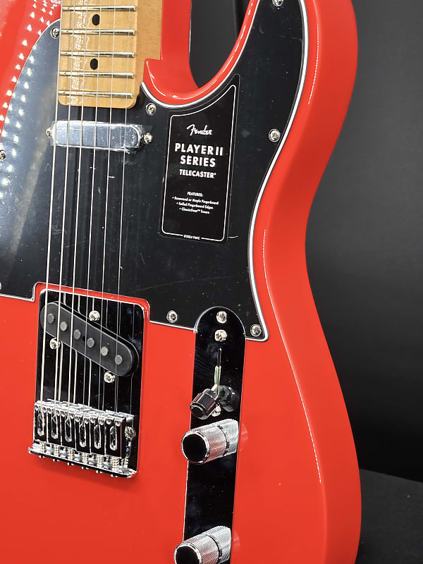 Fender Player II Telecaster®, Maple Fingerboard, Coral Red