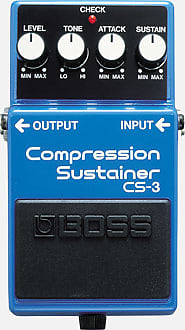 Boss CS-3 Compressor Sustainer Effects Pedal