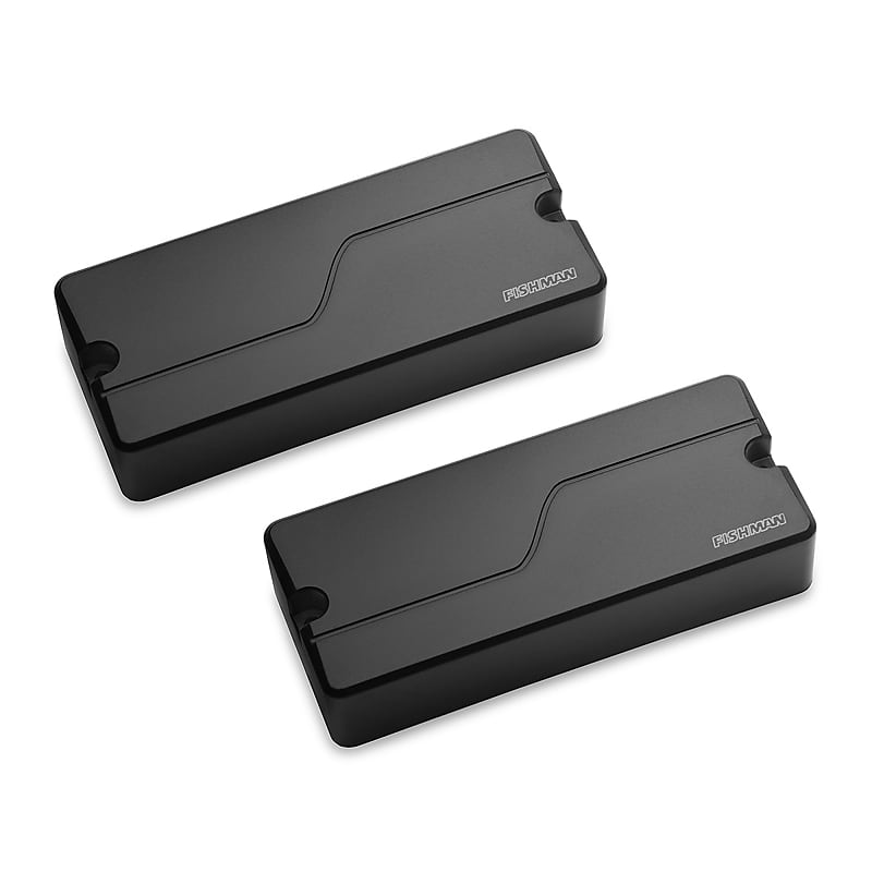 Fluence Signature Series Tosin Abasi 7-String Pickup Set, Black (soapbar mount)