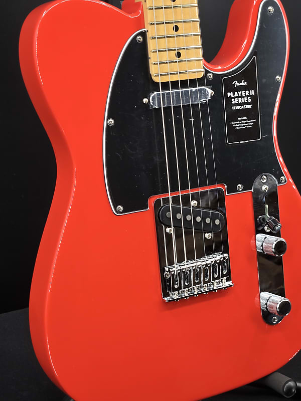 Fender Player II Telecaster®, Maple Fingerboard, Coral Red