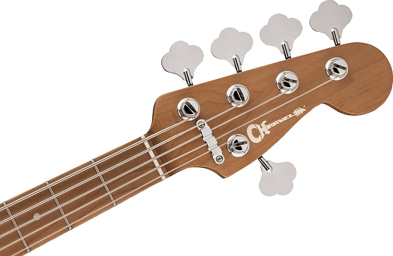 Charvel Pro-Mod San Dimas® Bass PJ V, Caramelized Maple Fingerboard, Metallic Black