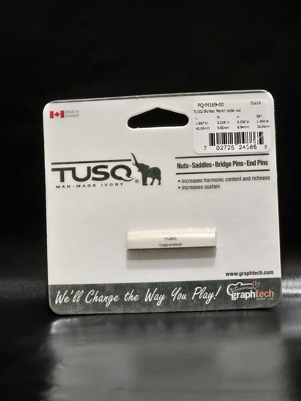 Graph Tech Model M169-00 Nut Slotted L42.86mm (Select Material)