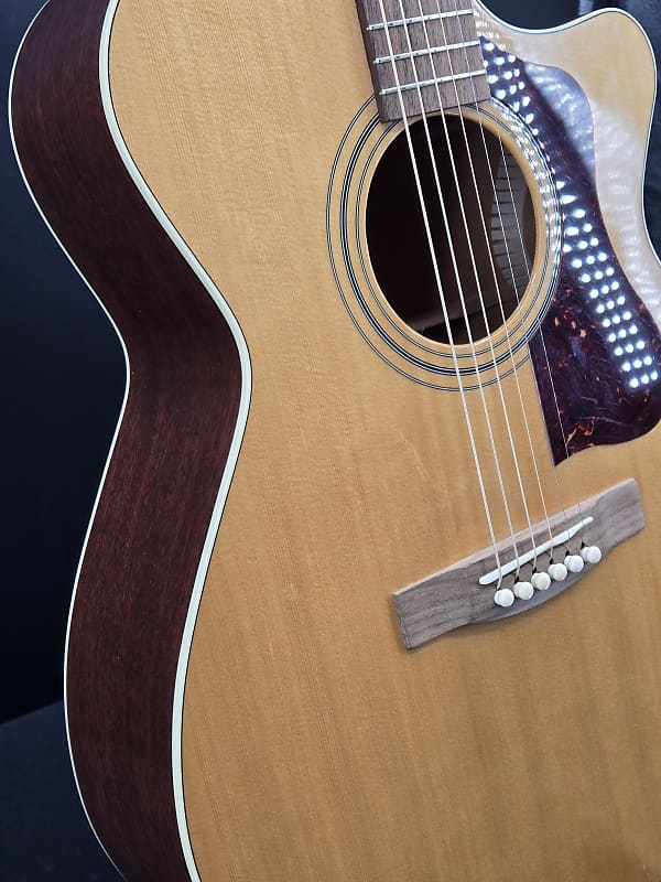 Guild USA F-30 CE Standard Natural 2011 with hard shell case
