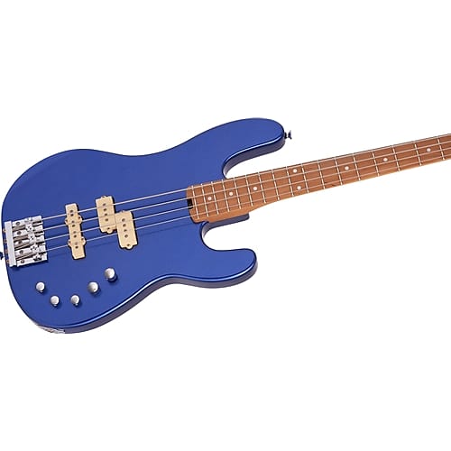 Charvel Pro-Mod San Dimas® Bass PJ IV, Caramelized Maple Fingerboard, Mystic Blue