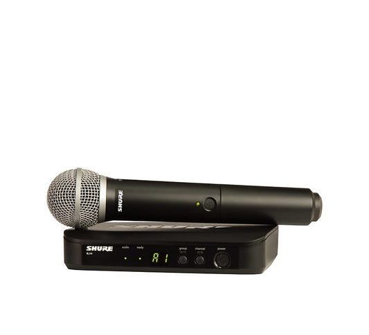 Shure BLX24/PG58-H10 Wireless Handheld Microphone System