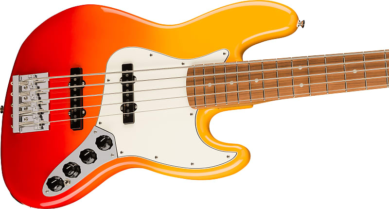 Fender Player Plus Jazz Bass® V, Pau Ferro Fingerboard, Tequila Sunrise
