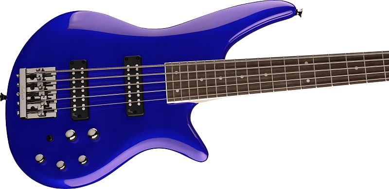 Jackson JS Series Spectra Bass JS3V, Laurel Fingerboard, Indigo Blue