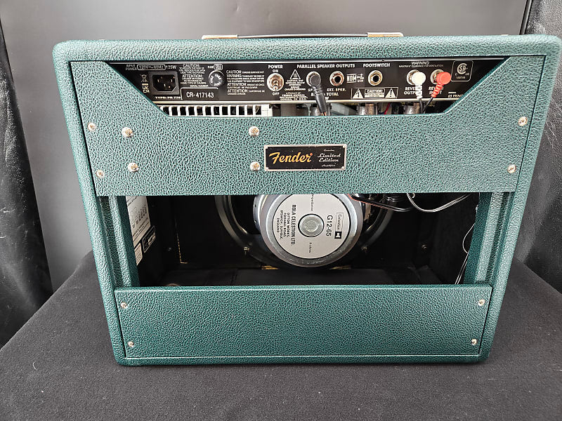 Fender Limited Edition 65 British Green Princeton Reverb Guitar Combo Amplifier