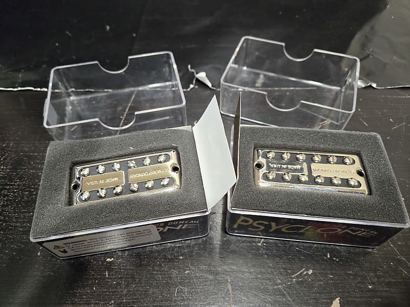 Seymour Duncan Psyclone Hot Filter'Tron Alnico 5 Neck/Bridge Pickup Set Nickel 11305-06-Nc