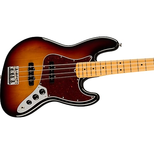 Fender American Professional II Jazz Bass®, Maple Fingerboard, 3-Color Sunburst