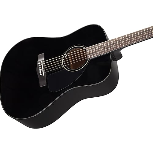 Fender CD-60 Dreadnought V3 w/Case, Walnut Fingerboard, Black